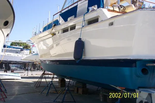 Slide: The Image of Chris-Craft Cockpit Motor Yacht 1969 - 1