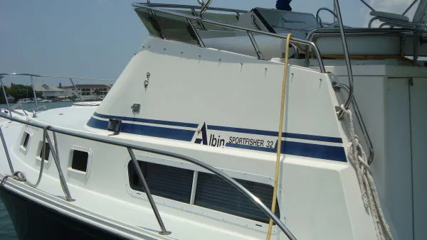 Slide: The Image of Albin Sportsfisherman Cruiser 1995 - 1