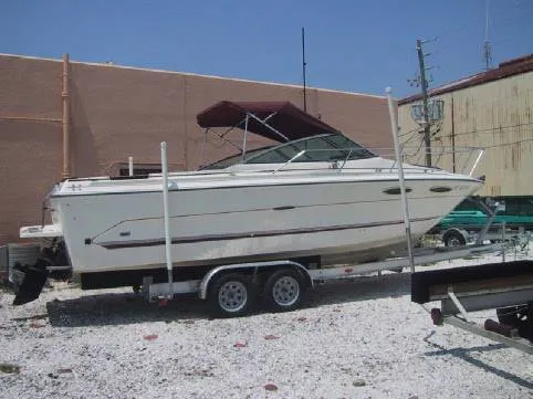 Slide: The Image of Sea Ray Fisherman Cuddy 1986 - 0