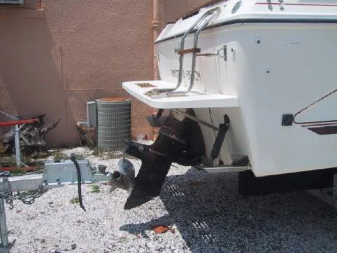 Slide: The Image of Sea Ray Fisherman Cuddy 1986 - 1