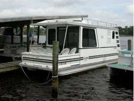 Slide: The Image of Catamaran Houseboat " LiL Hobo " 2001 - 0