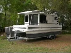 Slide: The Image of Catamaran Houseboat " LiL Hobo " 2001 - 7