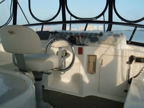 Slide: The Image of Hyatt Aft Deck Motoryacht 1996 - 5
