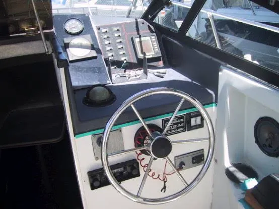 Slide: The Image of Bayliner Trophy Cuddy Cabin 1990 - 1