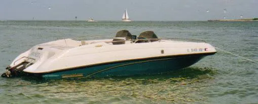 Slide: The Image of Crownline Boats DECK BOAT 1993 - 0