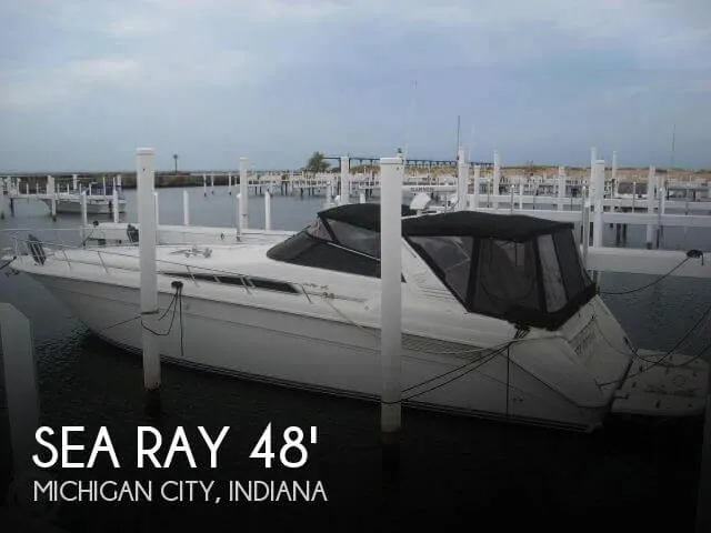 Slide: The Image of Sea Ray 480 Sundancer 1991 - 0
