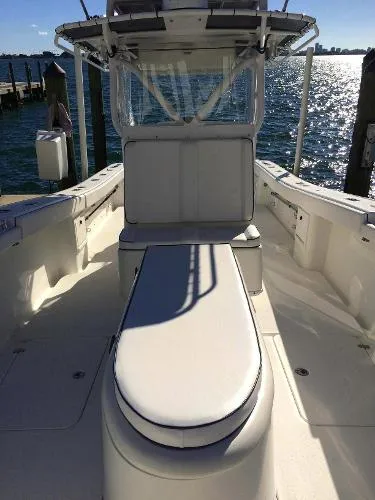 Slide: The Image of Yellowfin 36 CC with Tower 2003 - 4