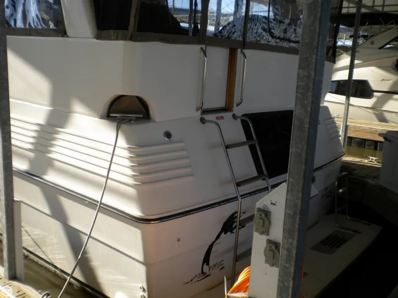 Slide: The Image of Sea Ray 415 Aft Cabin 1988 - 11