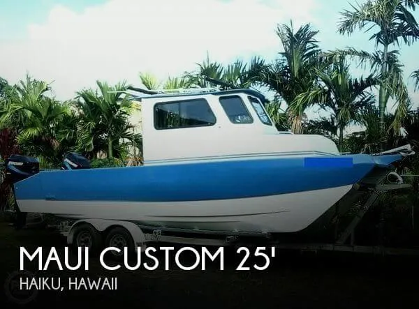 Slide: The Image of Maui Custom 25 Power Catamaran 2005 - 0