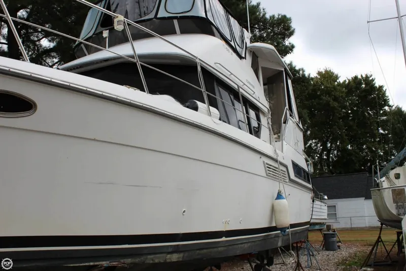 Slide: The Image of Carver Yachts 350 Aft Cabin 1993 - 11