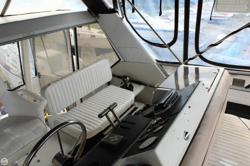 Slide: The Image of Carver Yachts 350 Aft Cabin 1993 - 2