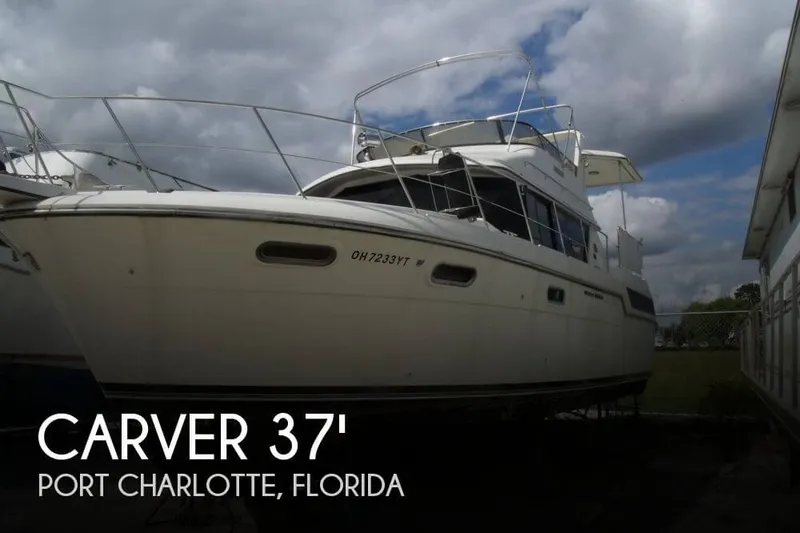 Slide: The Image of Carver Yachts 3807 AC Motoryacht 1987 - 0