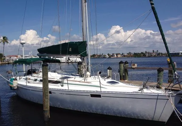 Slide: The Image of Beneteau 430 Oceanis 1988 - 1