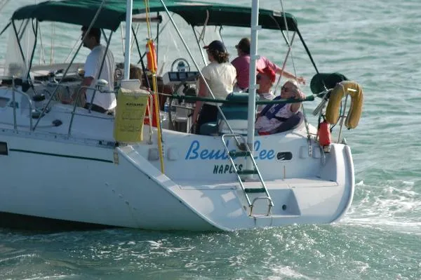 Slide: The Image of Beneteau 430 Oceanis 1988 - 7