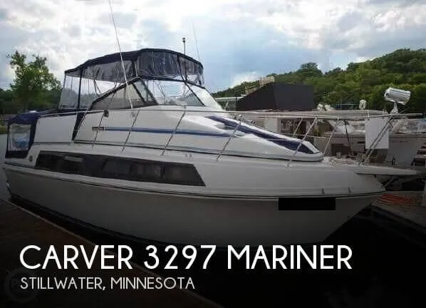 Slide: The Image of Carver Yachts 3297 Mariner 1989 - 0