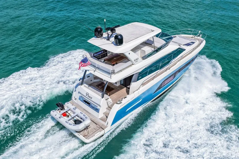 Slide: The Image of 2019 Prestige 630 Flybridge -Profile - 102