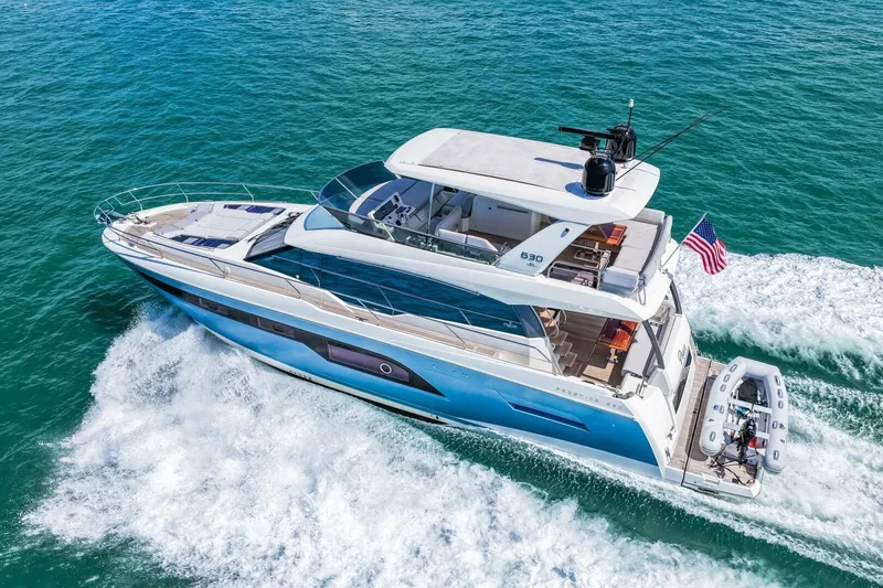Slide: The Image of 2019 Prestige 630 Flybridge -Profile - 104