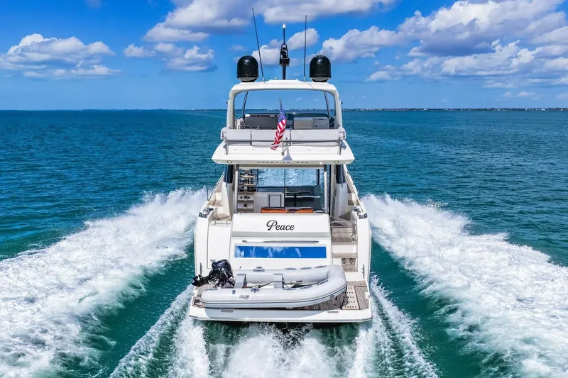 Slide: The Image of 2019 Prestige 630 Flybridge -Profile - 110