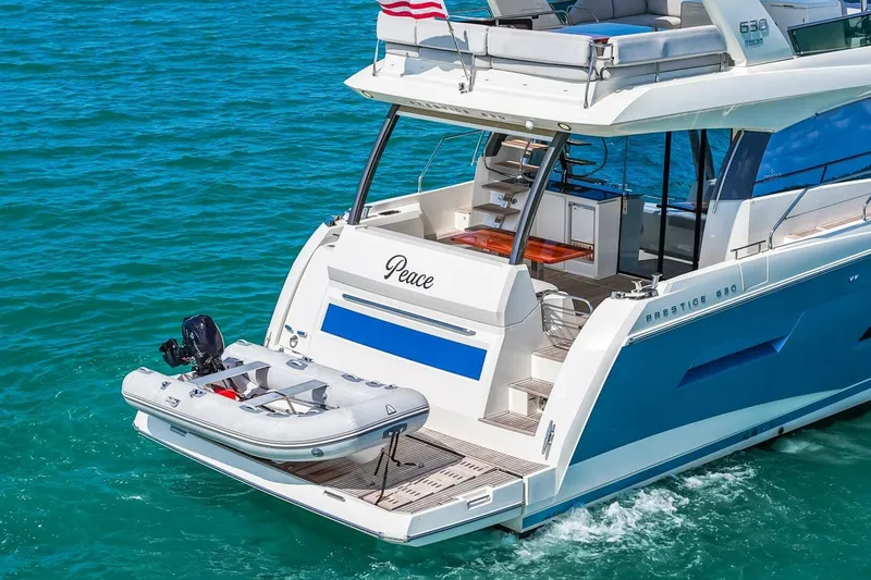 Slide: The Image of 2019 Prestige 630 Flybridge -Profile - 117