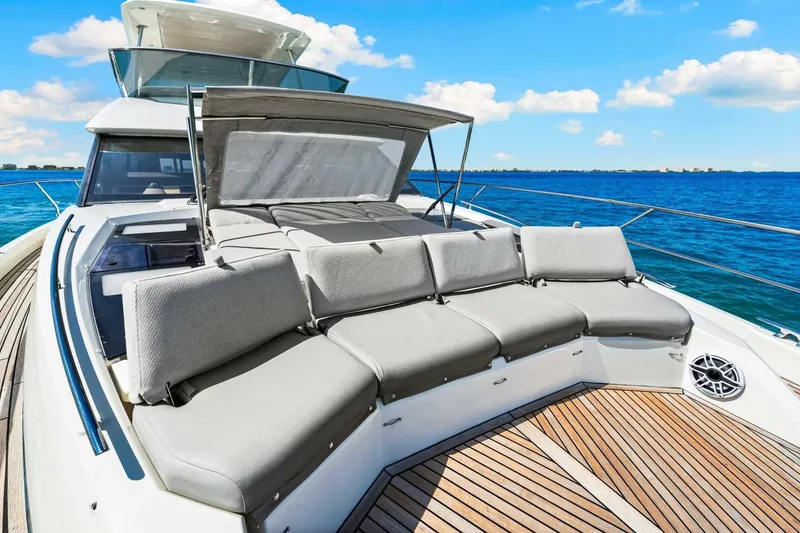 Slide: The Image of 2019 Prestige 630 Flybridge - Bow Seating - 17