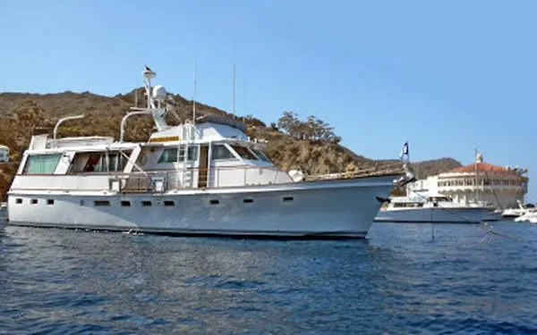 Slide: The Image of Hargrave-Halmatic Long Range Motor Yacht LLC 1971 - 1