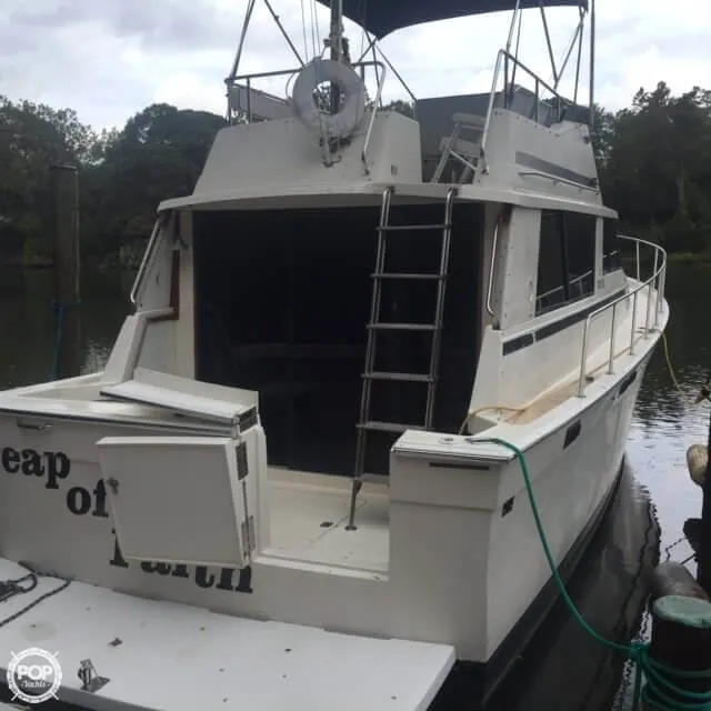 Slide: The Image of Mainship 36 Sedan Bridge 1987 - 4
