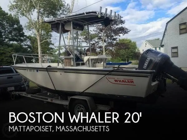 Slide: The Image of Boston Whaler Outrage 20 1989 - 0