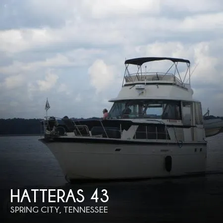Slide: The Image of Hatteras 43 Double Cabin Motor Yacht 1977 - 0