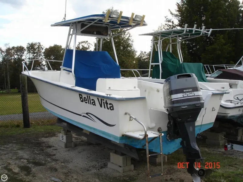 Slide: The Image of Palm Beach 235 WhiteCap Walk In Center Console 2003 - 1