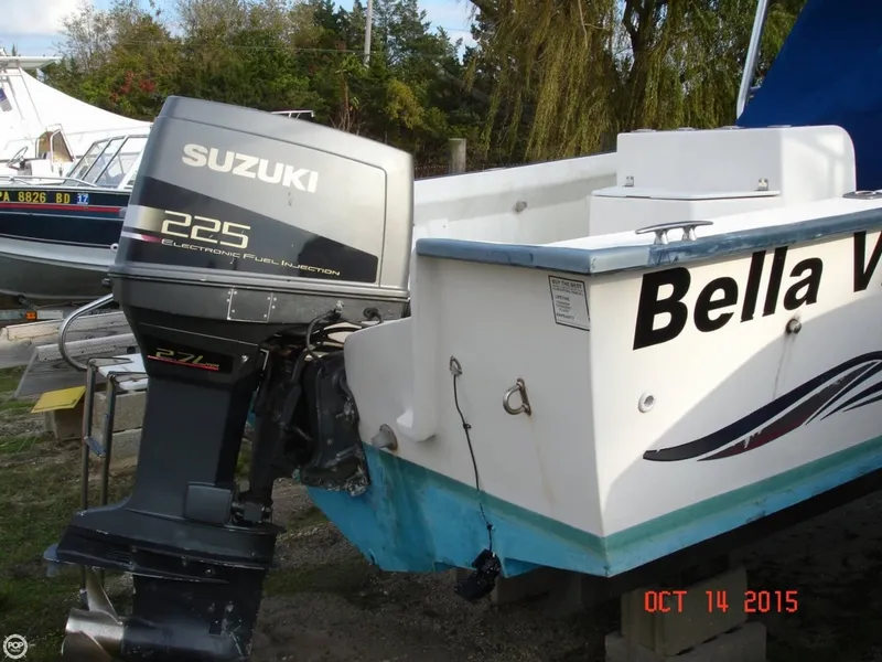 Slide: The Image of Palm Beach 235 WhiteCap Walk In Center Console 2003 - 11