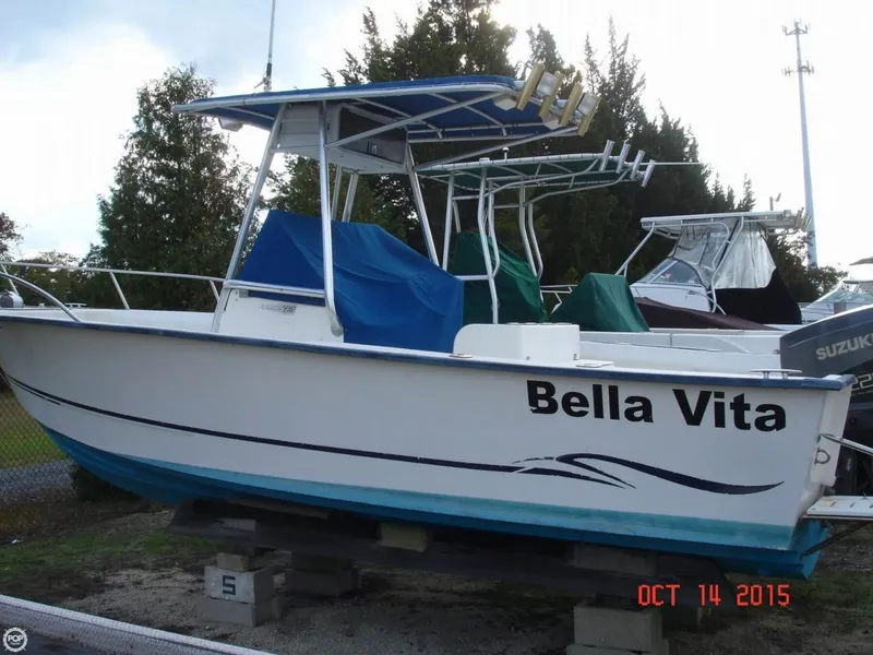 Slide: The Image of Palm Beach 235 WhiteCap Walk In Center Console 2003 - 3