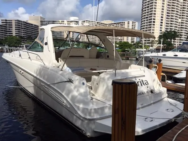 Slide: The Image of Sea Ray 460 Sundancer 2003 - 3
