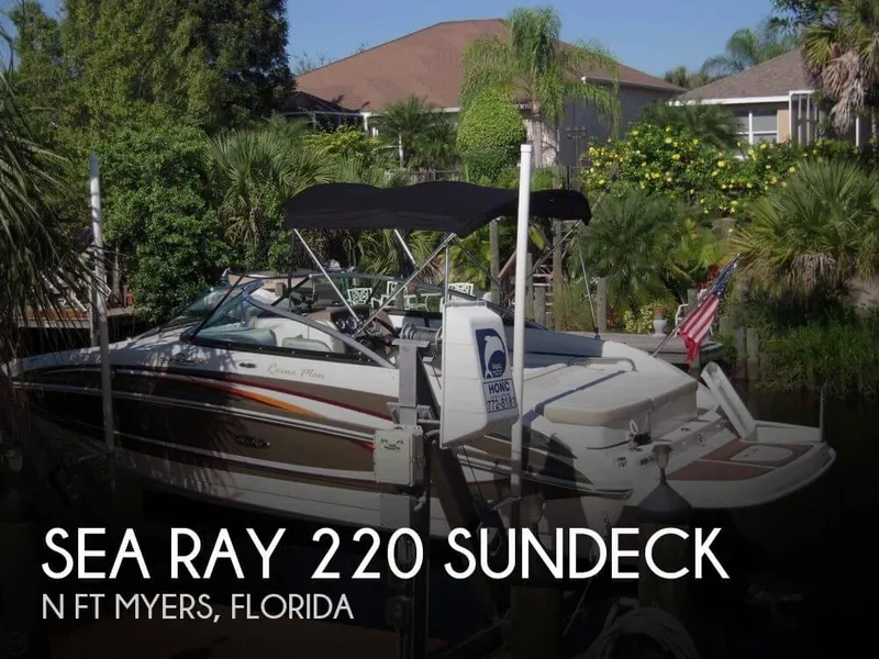 Slide: The Image of Sea Ray 220 Sundeck 2013 - 0