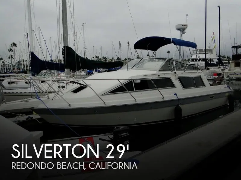 Slide: The Image of Silverton Sportcruiser 29 Flybridge 1985 - 0