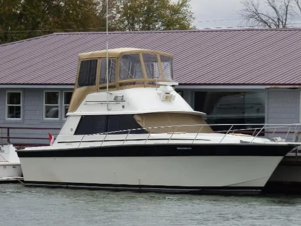 Slide: The Image of Silverton 37 Convertible Sport Fish 1984 - 0