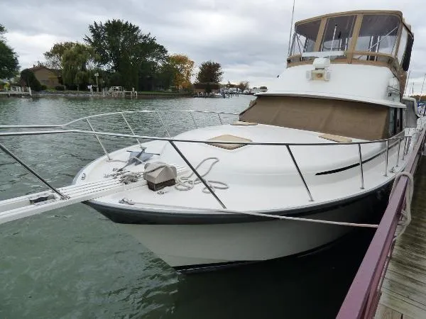 Slide: The Image of Silverton 37 Convertible Sport Fish 1984 - 1