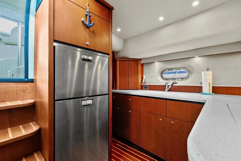 Slide: The Image of 2007 Tiara Yachts 4300 Sovran - Galley - 17