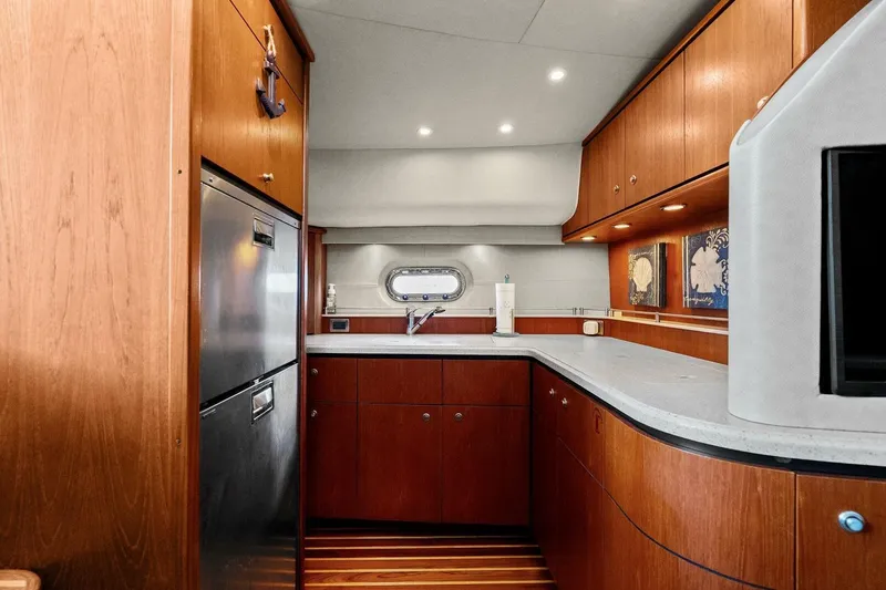 Slide: The Image of 2007 Tiara Yachts 4300 Sovran - Galley - 18