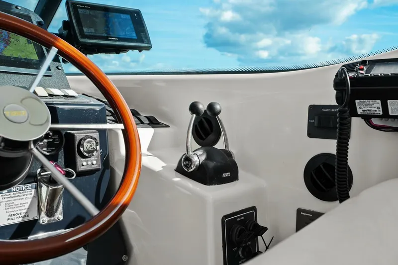 Slide: The Image of 2007 Tiara Yachts 4300 Sovran - Helm/Electronics - 7