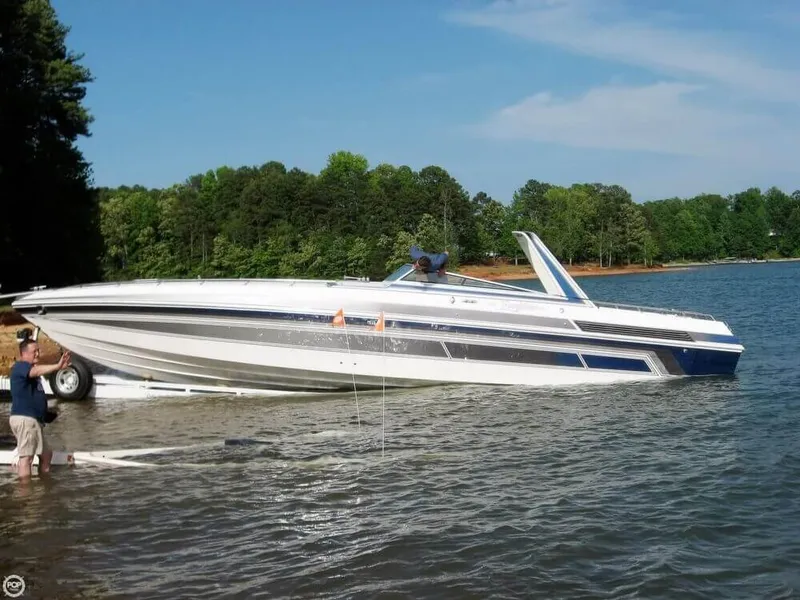 Slide: The Image of Wellcraft 42 Excalibur Eagle 1986 - 9