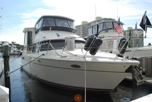 Slide: The Image of Carver Yachts Cockpit Motor Yacht 1997 - 0