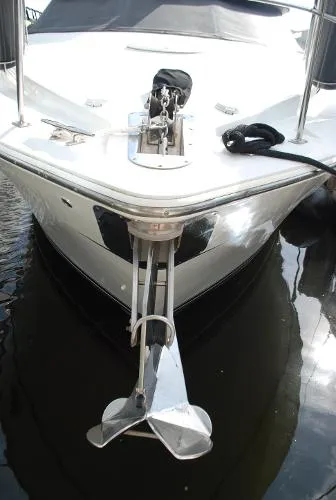 Slide: The Image of Carver Yachts Cockpit Motor Yacht 1997 - 1