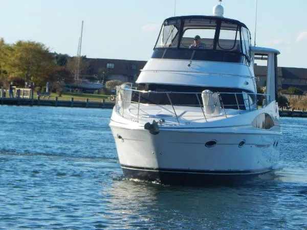 Slide: The Image of Carver Yachts 396 Motor Yacht 2002 - 11