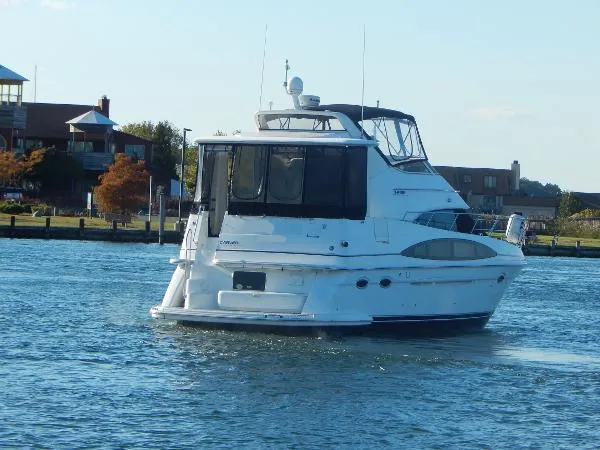 Slide: The Image of Carver Yachts 396 Motor Yacht 2002 - 6