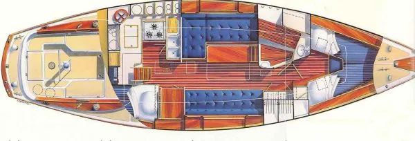 Slide: The Image of Cape Dory 36 Cutter 1981 - 3