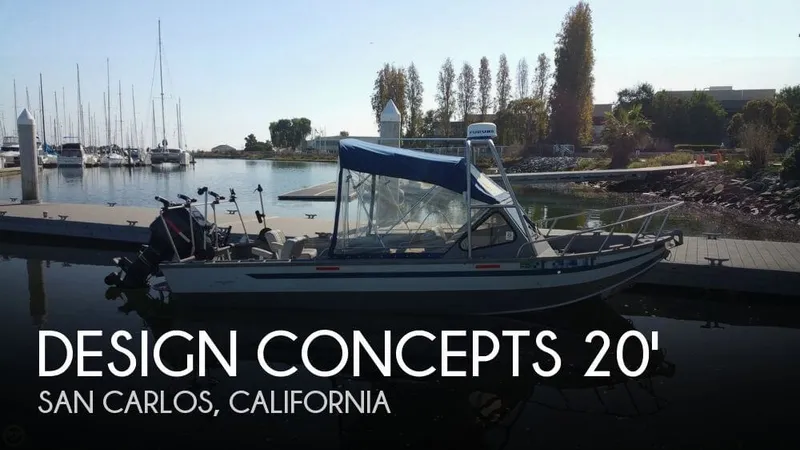 Slide: The Image of Design Concepts 20' PACIFIC ANGLER DELTA SF OB 1998 - 0