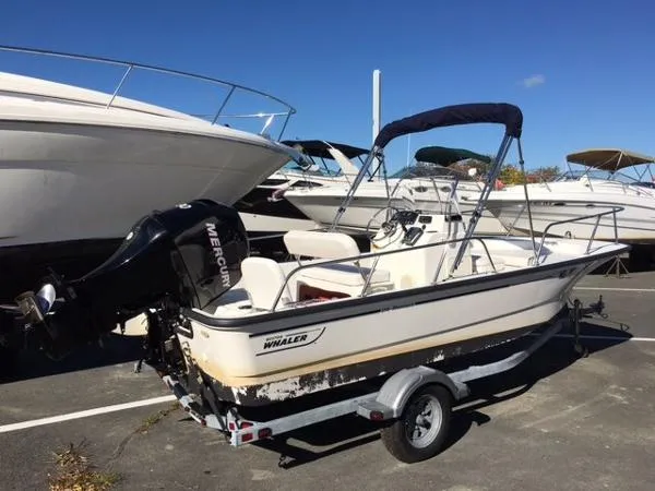 Slide: The Image of Boston Whaler 170 Montauk with Trailer 2012 - 1