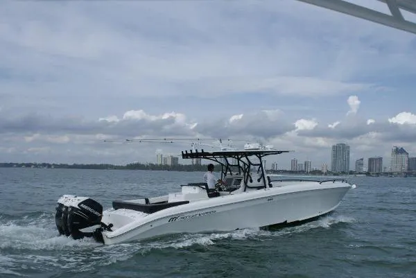 Slide: The Image of Midnight Express 37 Open Sport Tri 300 Mercs 2014 - 1