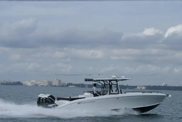 Slide: The Image of Midnight Express 37 Open Sport Tri 300 Mercs 2014 - 3