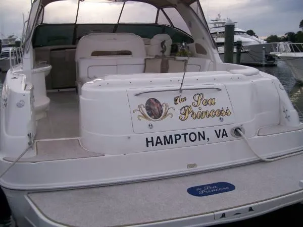 Slide: The Image of Sea Ray 460 Sundancer 2000 - 1